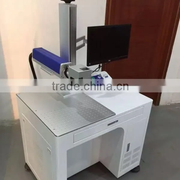 High Speed laser marking Plastic/Steel/Titanium/Copper 20w fiber laser marking machine