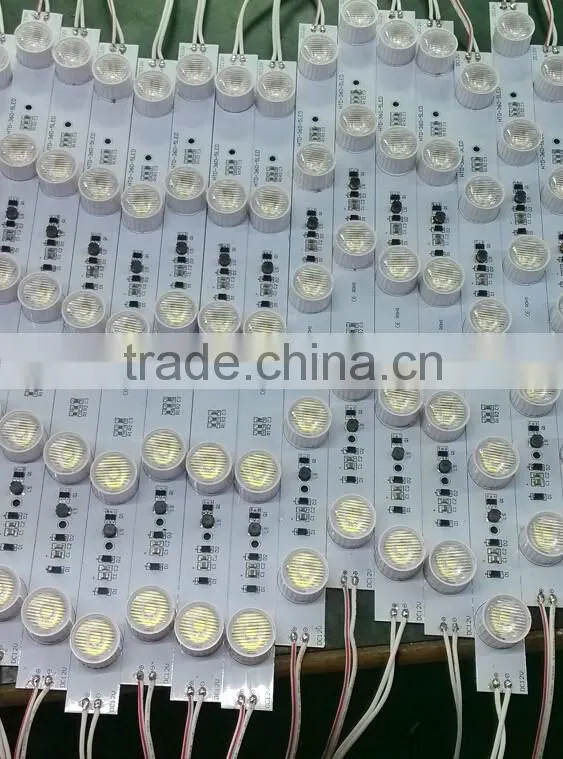 Edge lit Crystal Slim Light Box RGB high power 3535 SMD LED Rigid Bar