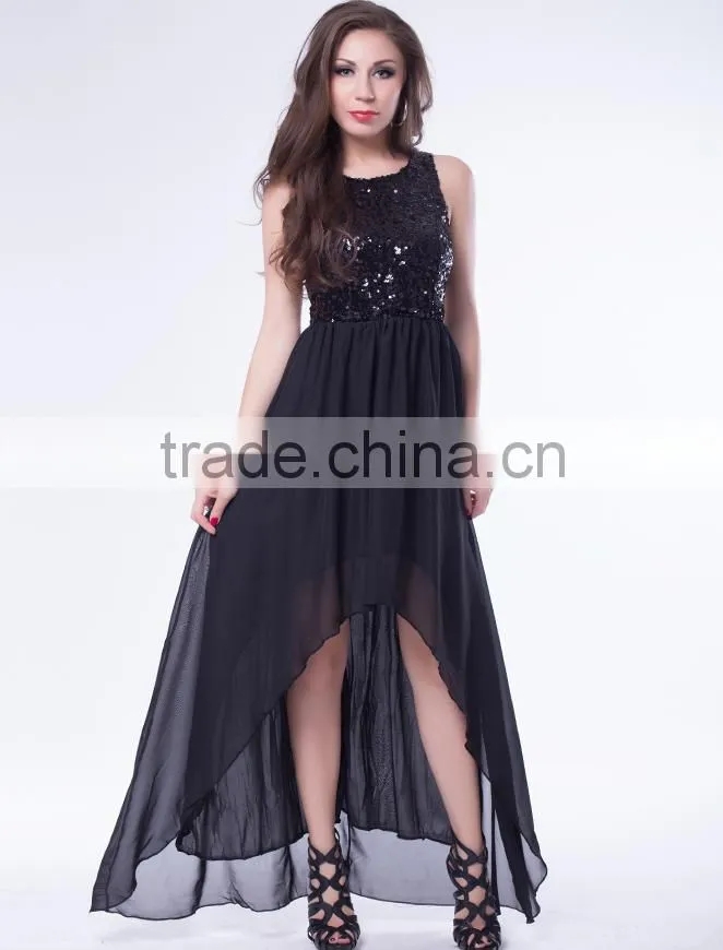 Hot wholesale royal blue maxi style mature women evening wear new fashion lace dress 2015