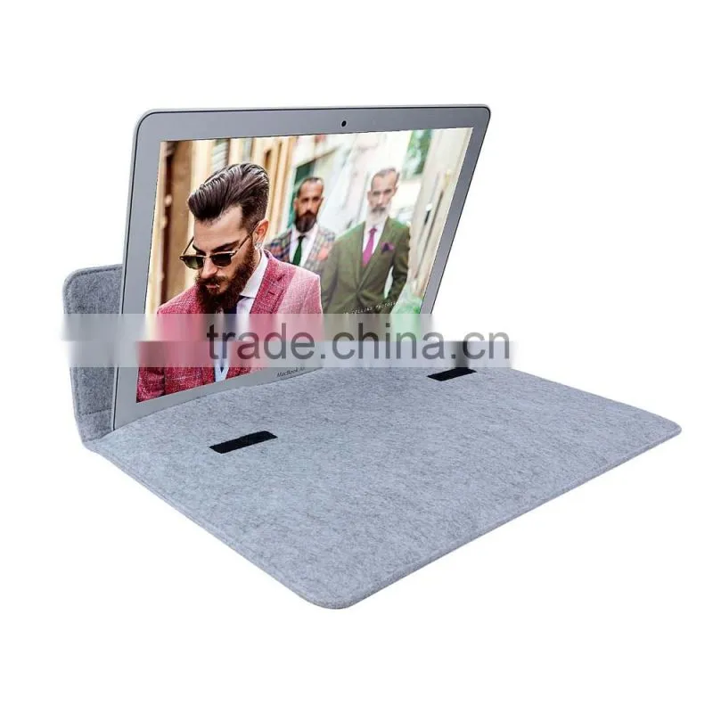 Smart Laptop Felt Sleeve Case Cover Bag for Apple MacBook Pro, Retina & Air