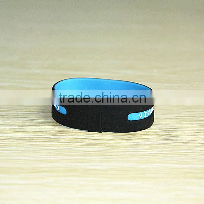 FDA approved food grade silicone Best energy bracelet two-double