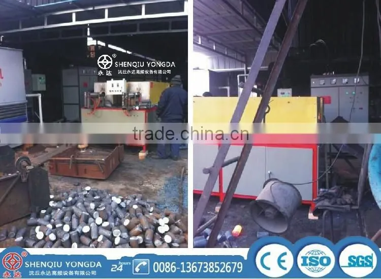 Steel forging heating medium frequency induction furnace