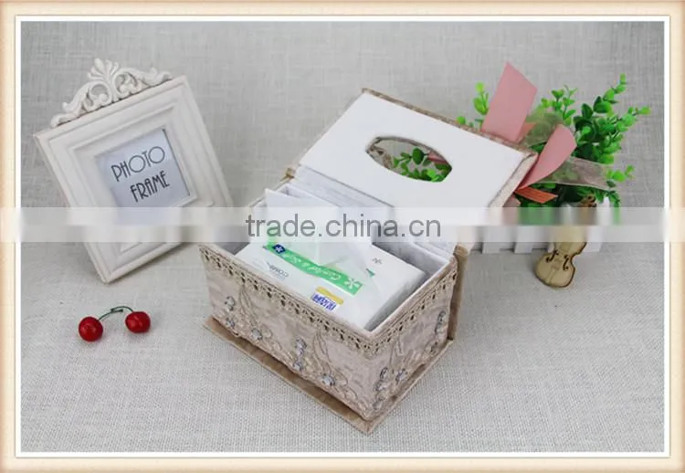 Beautiful velvet box tissue