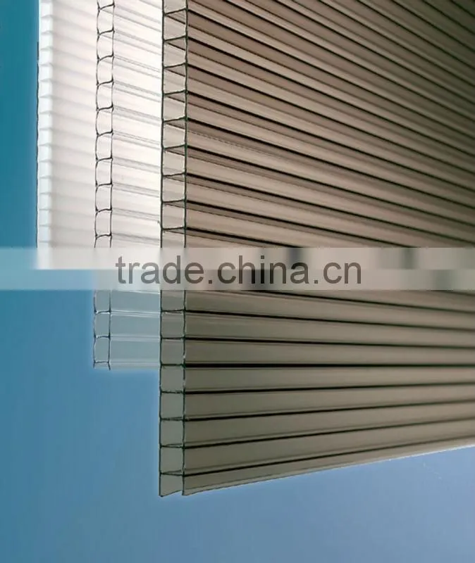 JIASIDA bronze polycarbonate sheet,brown polycarbonate hollow sheet,pc sheet