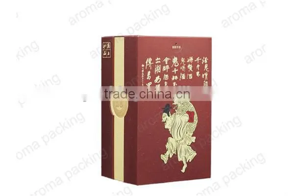 Luxury Personalized Wine Bottles Gifts Boxes With Custom Printing