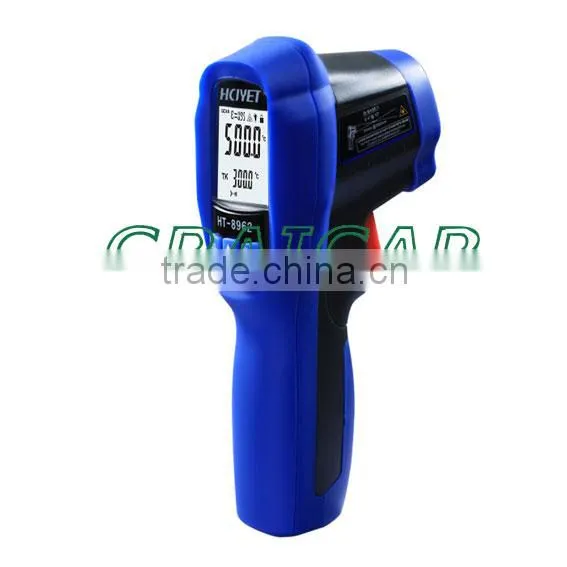 2 in 1 laser infrared thermometer HT-8962 K type thermocouple temperature measurement