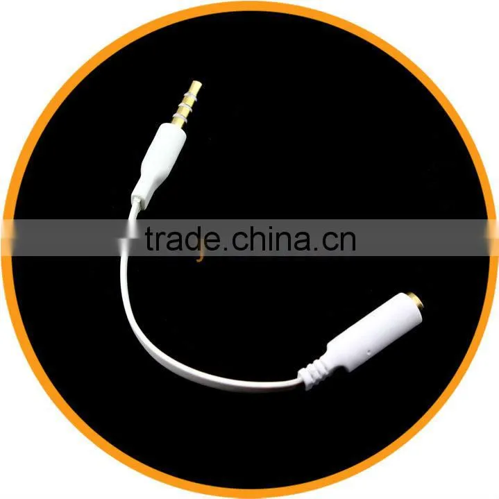 3.5mm 4 Pole Male to Female Headphone Extension Cable Audio Adapter from dailyetech