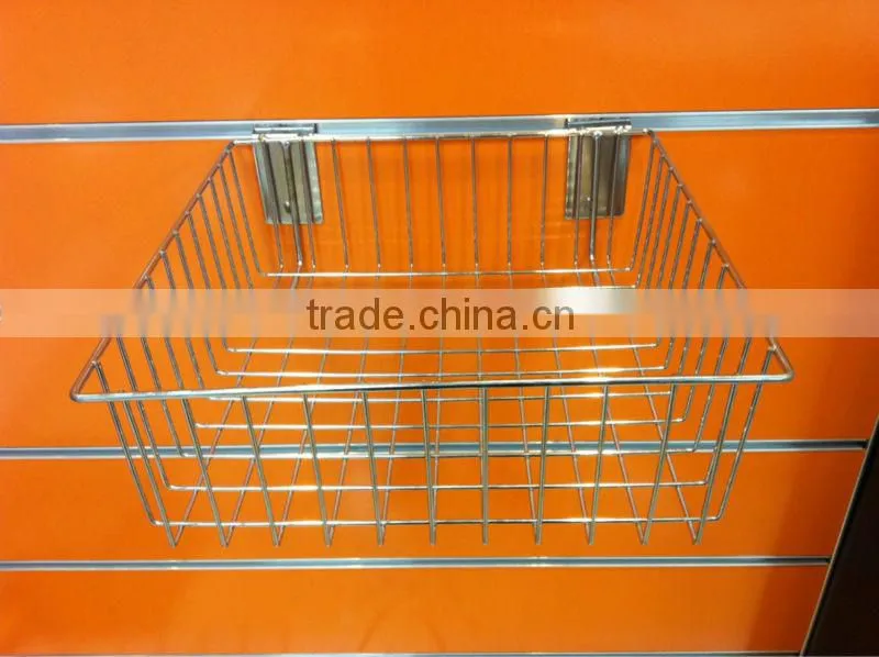 Good quantity Metal wire shopping basket