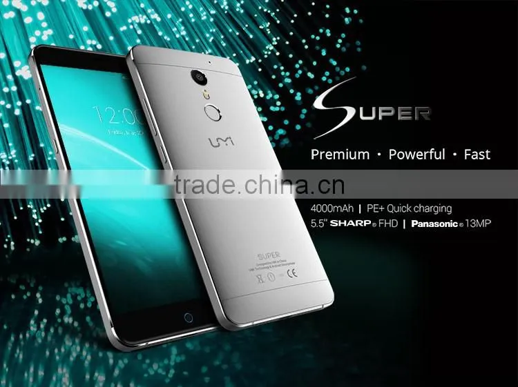 UMI Super Smartphone 4GB 32GB MTK6755 2.0GHz Android 6.0 5.5 inch FHD Gold