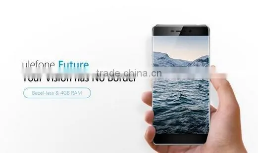 Ulefone Future Bezelless Touch ID 4GB 32GB 64bit MTK6755 Android 6.0 5.5 inch FHD Gold