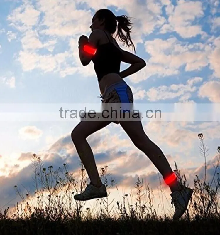 Amazing hot selling factory price colorful led cycling armband China