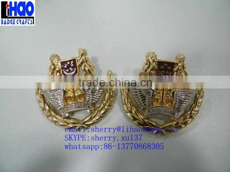 custom metal army cap badge,navy officer cap badge