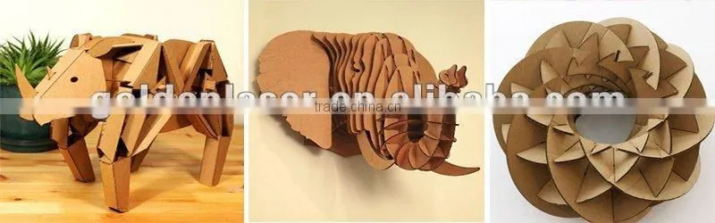 Paper Card Board Cutter with Laser