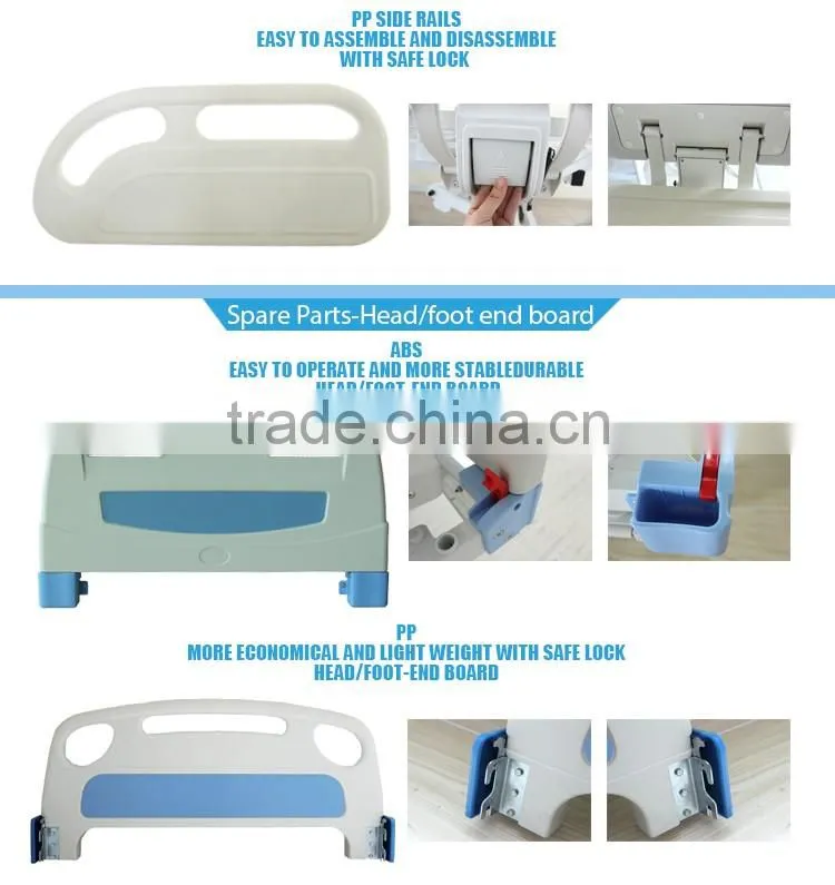 Aluminum guard rails 5 functions electric specialty hospital bed for sale price