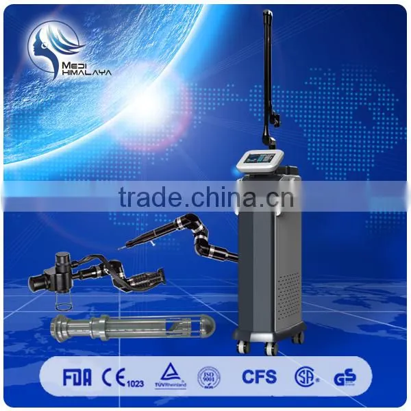 CE approved CO2 laser skin rejuvenation device skin resurfacing before after