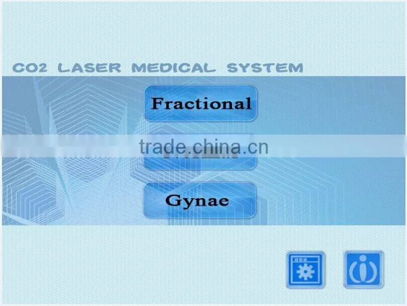 Medical fractional co2 laser vaginal tightening machine