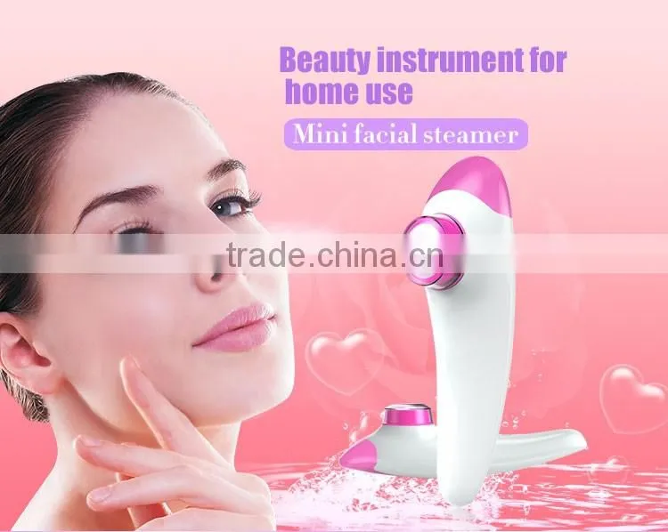Electronic mini facial fogging handheld facial steamer