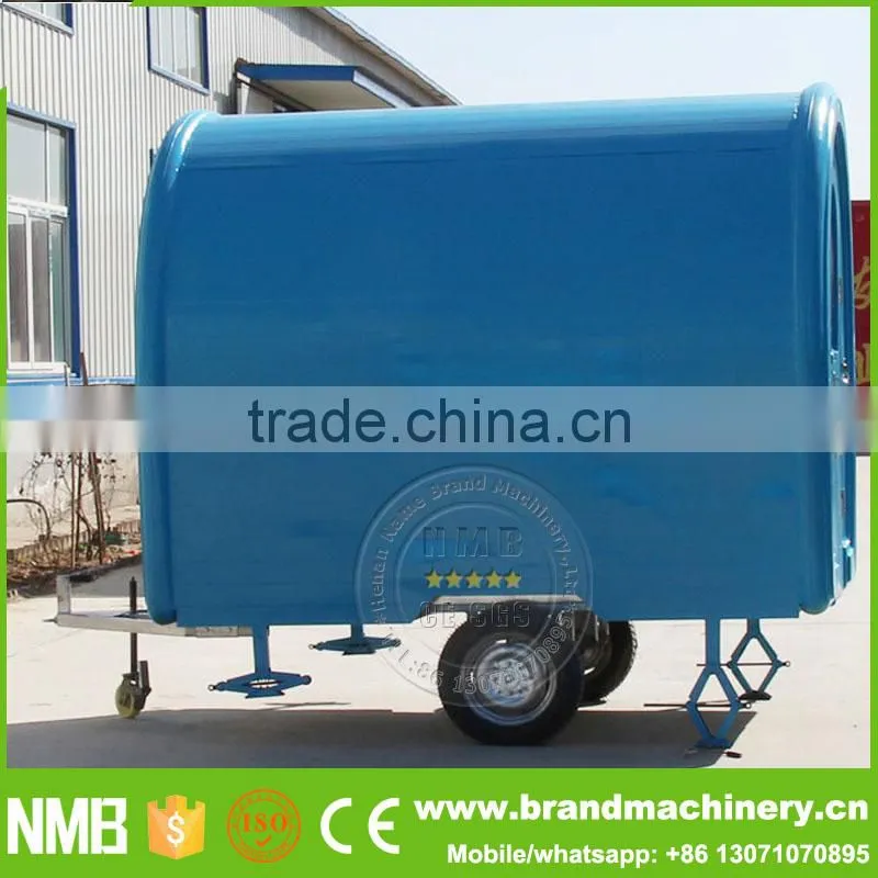 fully enclosed China Made Food Trailers, Coffee Cart Design, Cheap Hot dog Cart