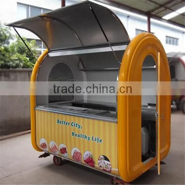 professional and can be custom-made mobile food carts