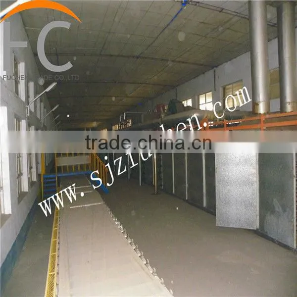 China best quality plaster board production line