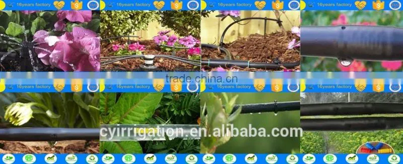 Wholesale good quality PE material automatic irrigation system PE tape for crops