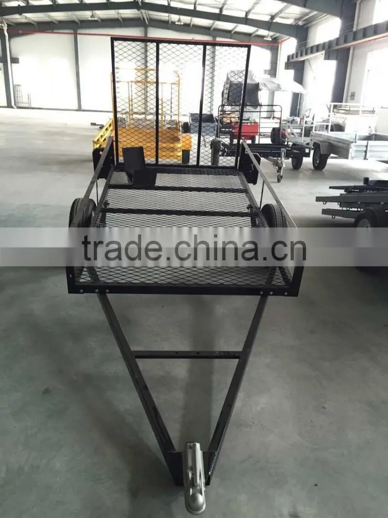 10x5 high quality power coated Landscape ATV trailers for sales