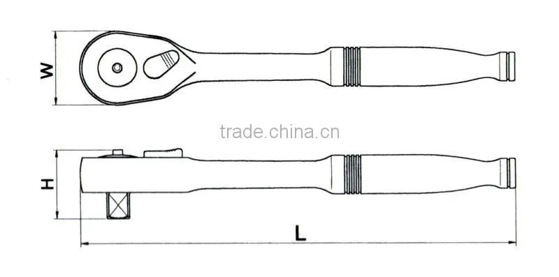 Ratchet Handle with quick release function