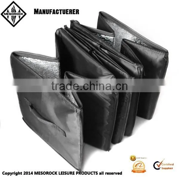 Foldable 4-Compartment Cargo Storage Box with Cooling and Insulation Trunk Organizer