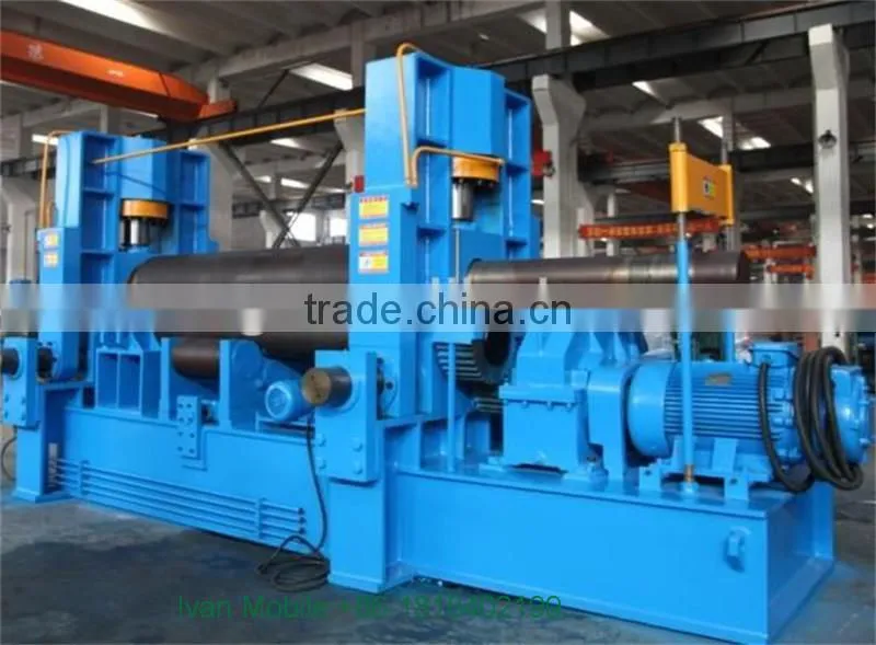 2015 New High quality W11S 3 roller plate bending rolling machine