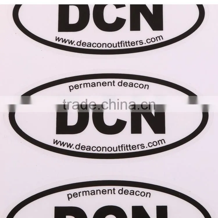 High quality oem custom cartoon wall sticker printing