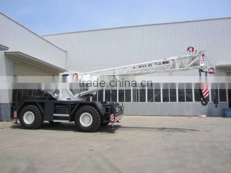 25T, 35T, 50T, 60T, 70T, 80T, 100T Chinese Rough Terrain Mobile Crane for sale