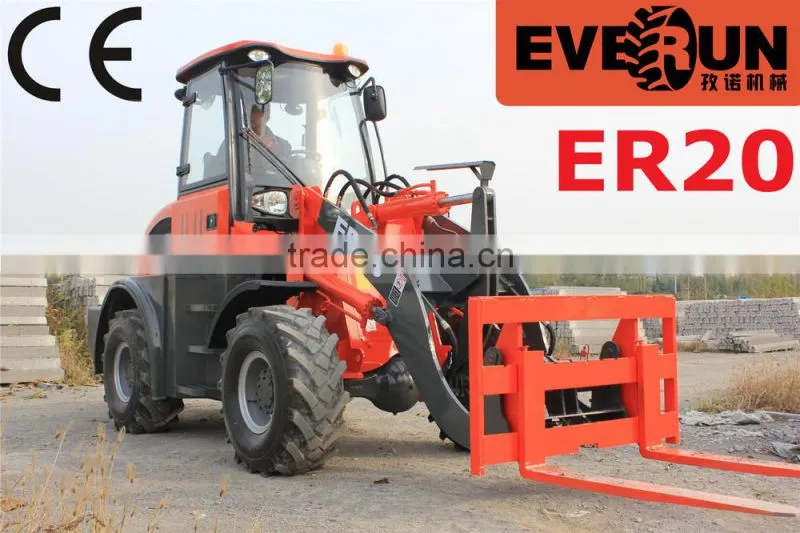 EVERUN ER20 Radlader 2.0 ton loading capaity Loader with CE approved