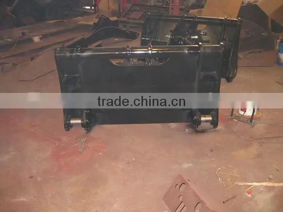 HCN brand BM07 series skid steer loader quick attach mount plate