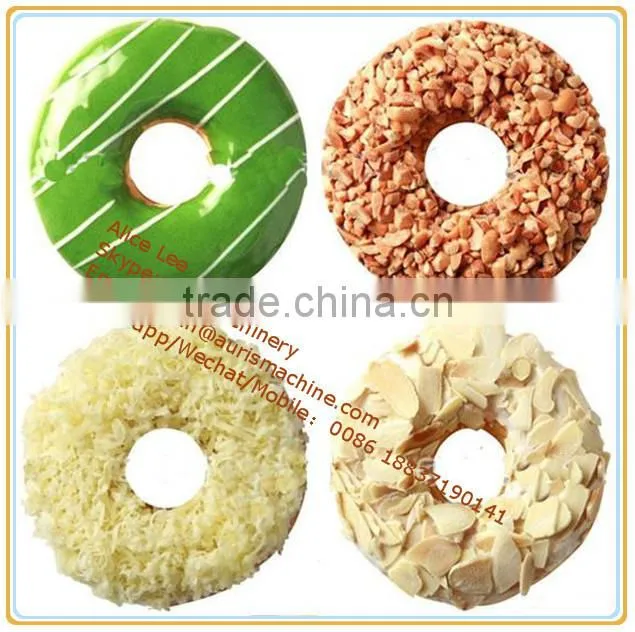 2015 new design new model donut making machine with fryer