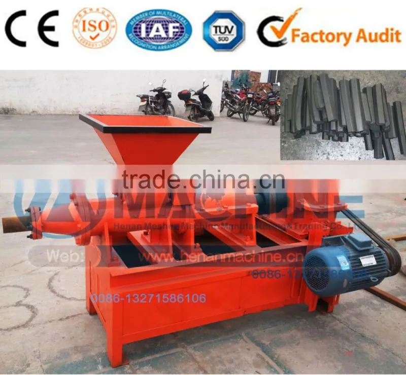 advaced design coal and chrcoal briquette extruder machine product line