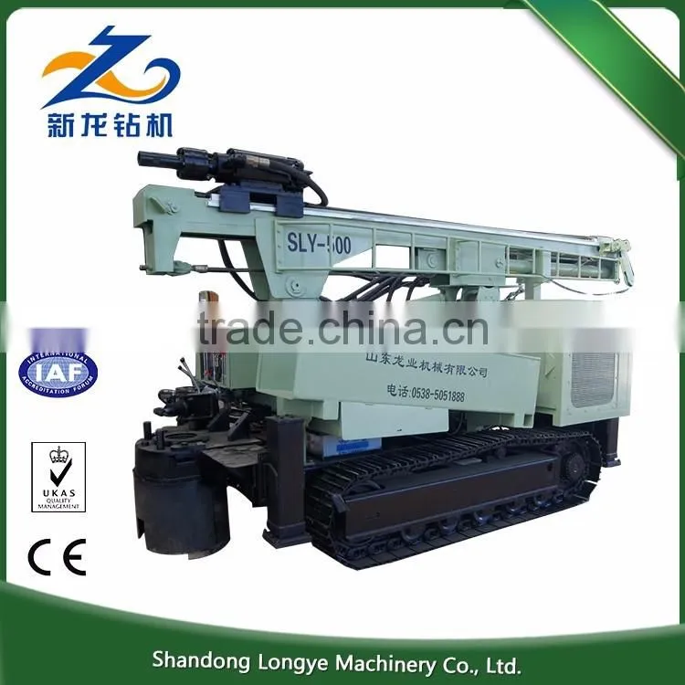 Chinese manufacturer for 600m water well drilling machine SLY500