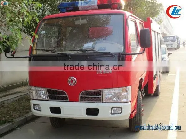 Dongfeng 4x2 2ton-3ton Water Tanker Fire Fighting Truck