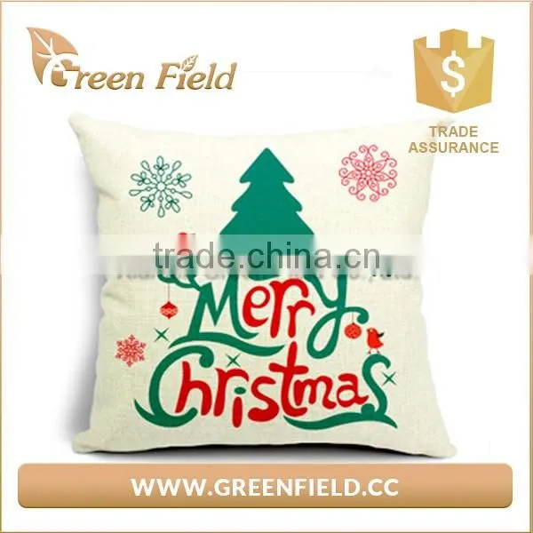 Christmas pillow cover personalized custom washable paper pillowcase