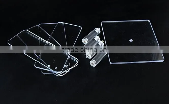 Elegant Transparent Acrylic Sun Glasses Display Stand