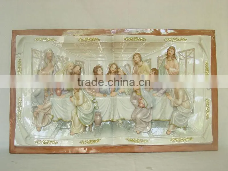 last supper sculpture,native american nativity sets,2014 resin new design