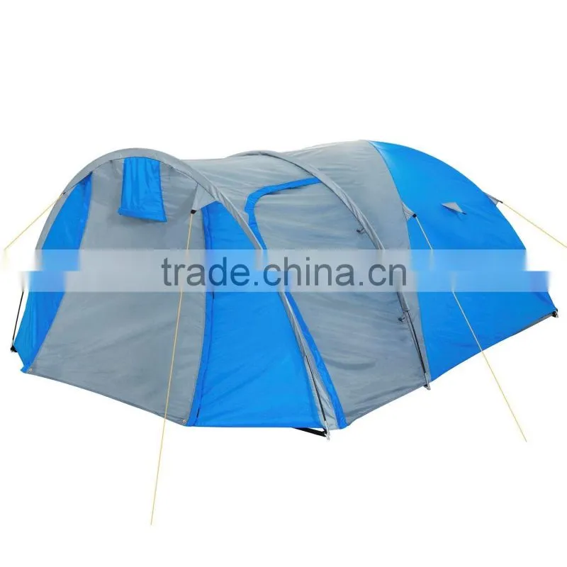 Blue custom 4 person dome design camping camping tents