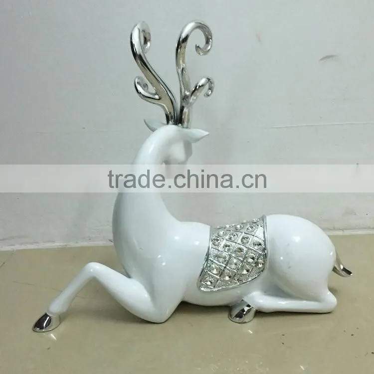 Polyresin deer statue decoration