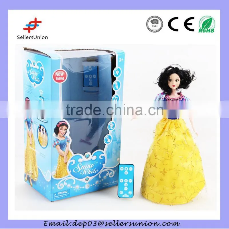 Infrared remote control dancing princess,sophie, snow white
