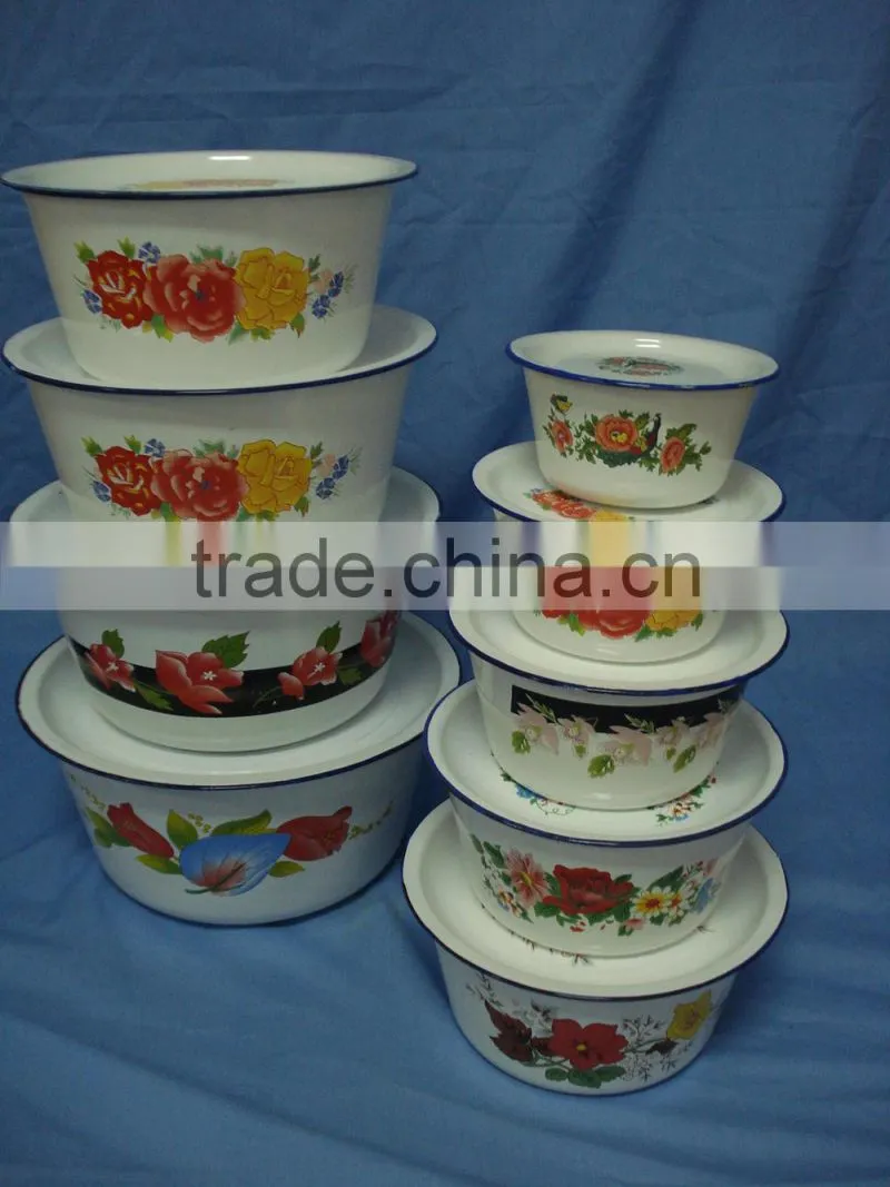 Hot sale enamel soup bowl finger bowl in africa