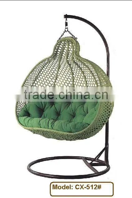 rattan swing chair