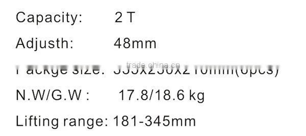China Wholesale Hydraulic Jack For Repair---SFJ-05