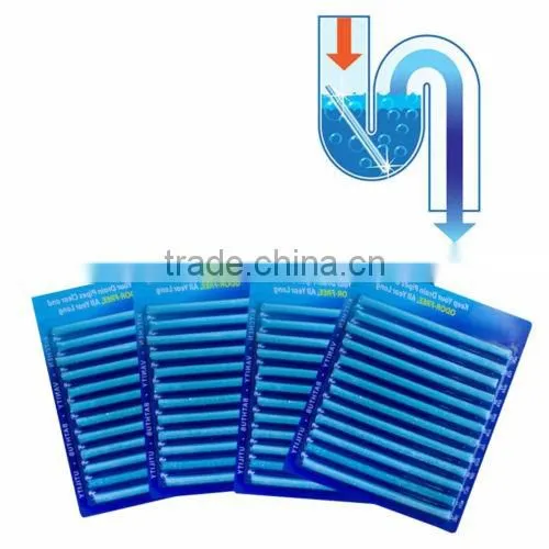 12 Pack Sani Cleaing Sticks For Keep Your Drains Pipes Clear and Odor-Free Gadgets