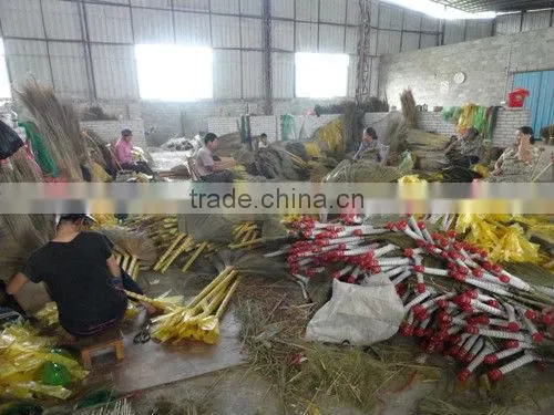 Natural Grass Soft Sweeping Broom Made of Ram Material