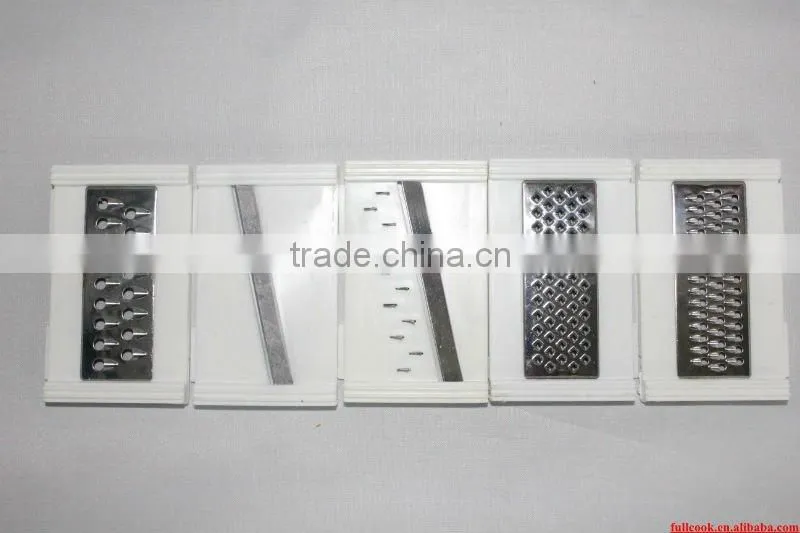 Vegetable Combo Grater and Slicer with 5 different blades