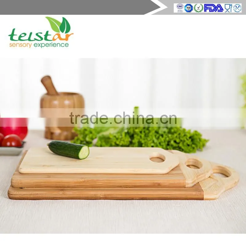 Family chopping block cutting board bamboo fruit all bamboo chopping block cutting board kitchen accessories